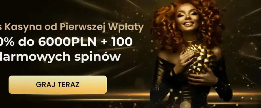 GoldSpin Casino — 100% do 1 000 zł oraz 100 darmowych spinów
